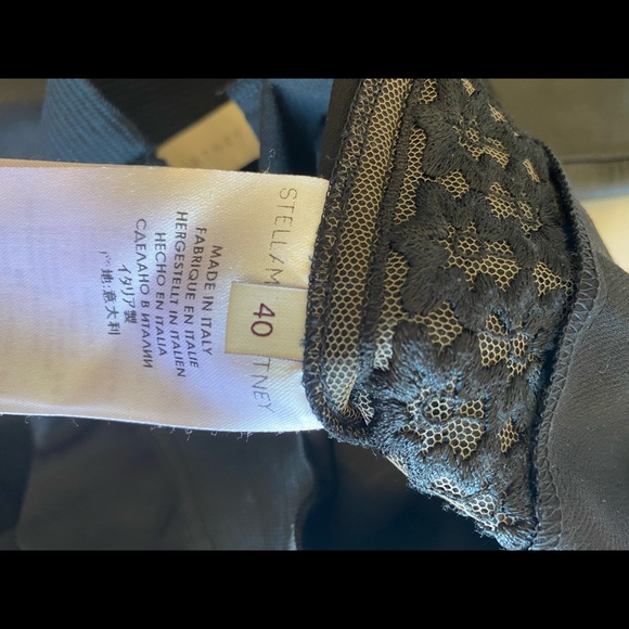 Stella McCartney legging/pants w/ embroidered side - Picture 3 of 5